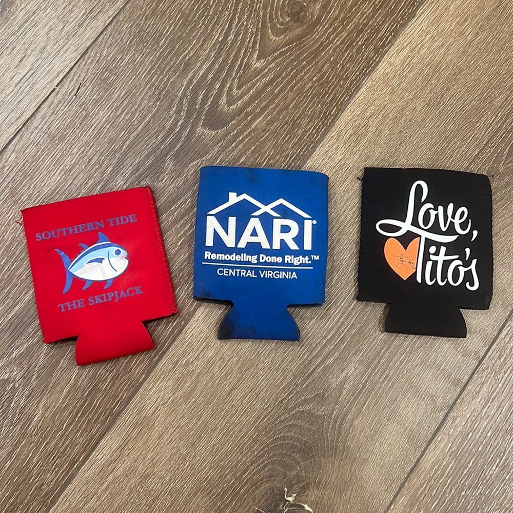 3 PACK COOZIES
